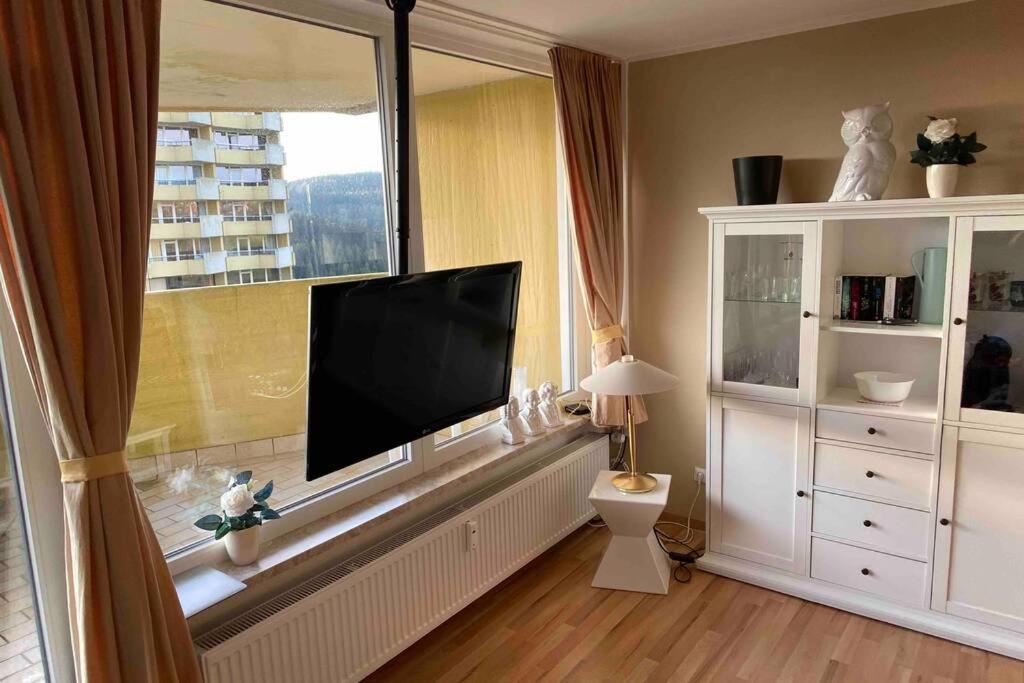Moderne Ferienwohnung Mit Wlan+Schwimmbad+Sauna Hohegeiß Dış mekan fotoğraf